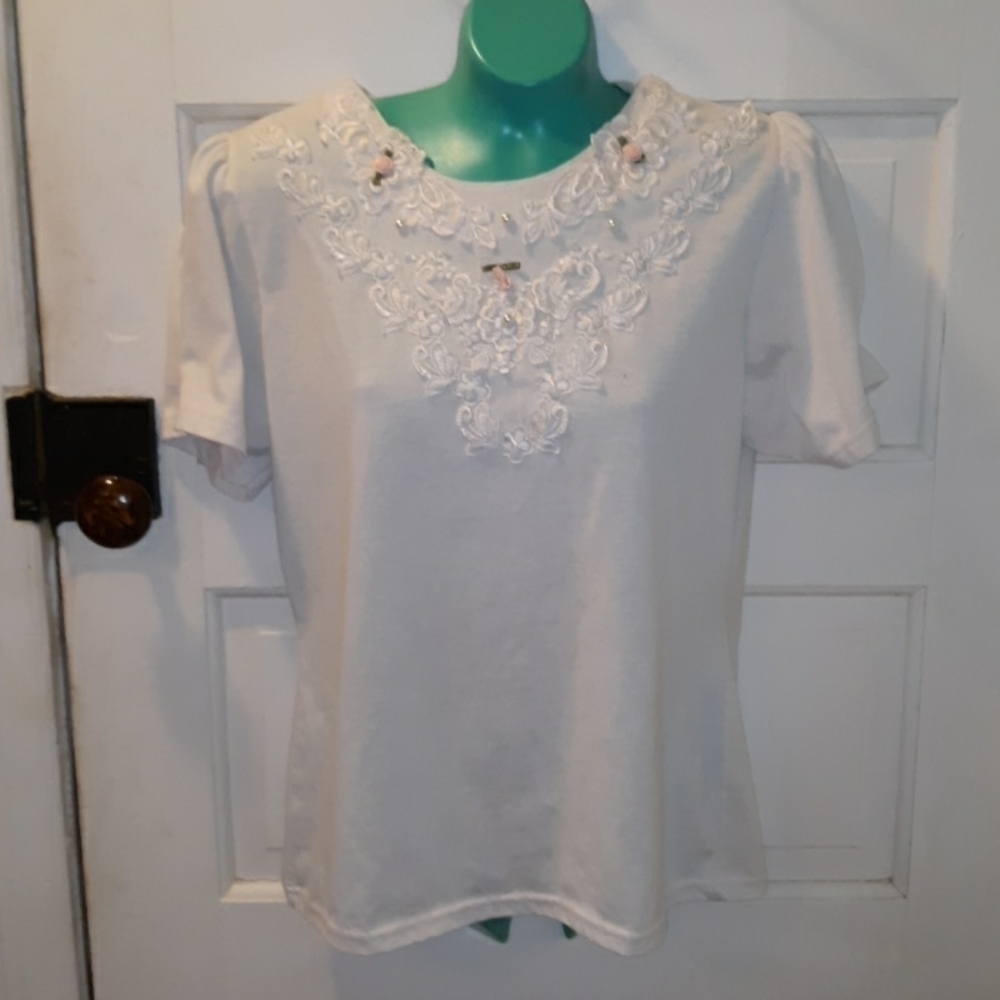 Vintage 1980s Land N Sea medium blouse